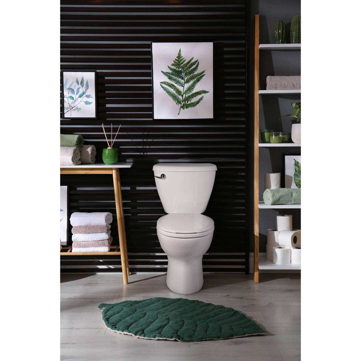6 L Ravenna 3 Round Toilet - White, 15"