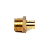 3/4" PEX  x 3/4" MPT Brass Adapter