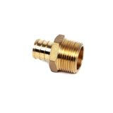 3/4" PEX  x 3/4" MPT Brass Adapter