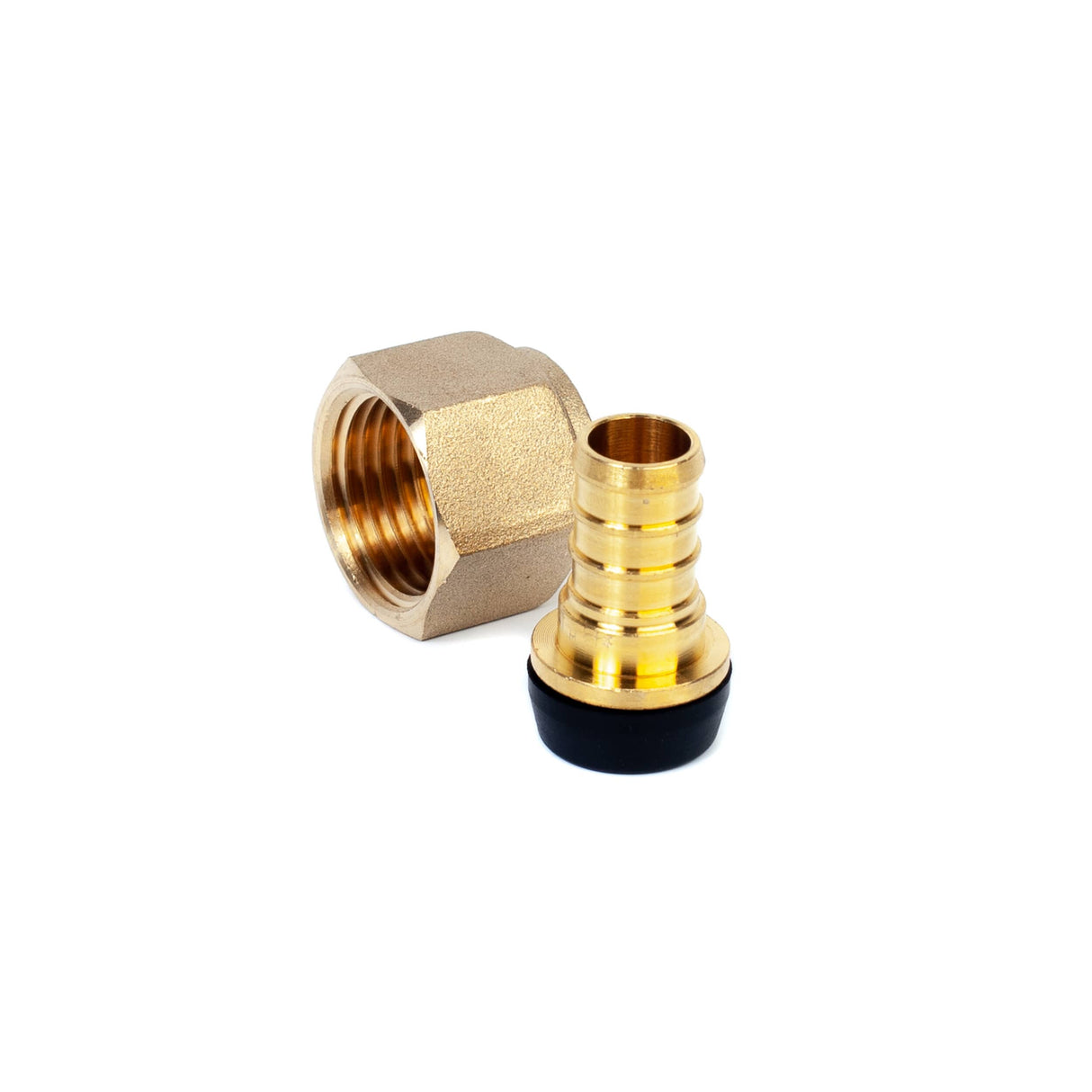 1/2" PEX  x 1/2" FPT Swivel Brass Adapter