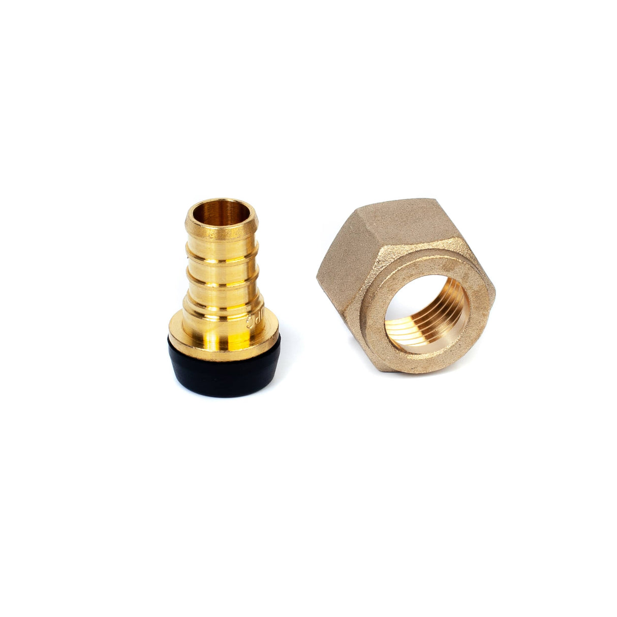 1/2" PEX  x 1/2" FPT Swivel Brass Adapter