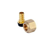 1/2" PEX  x 1/2" FPT Swivel Brass Adapter