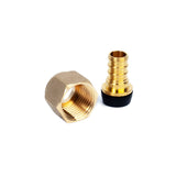 1/2" PEX  x 1/2" FPT Swivel Brass Adapter