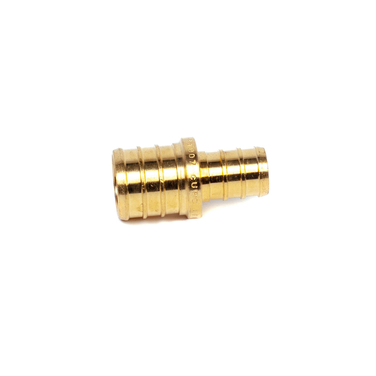 3/4" PEX x 1/2" PEX Brass Coupling