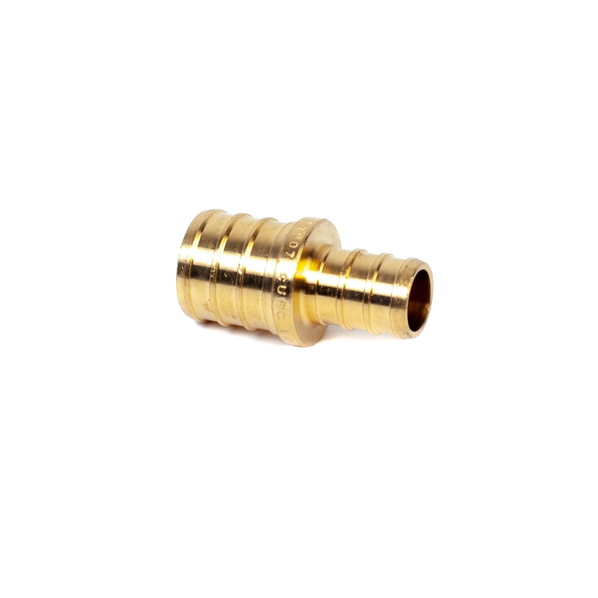 3/4" PEX x 1/2" PEX Brass Coupling