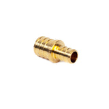3/4" PEX x 1/2" PEX Brass Coupling