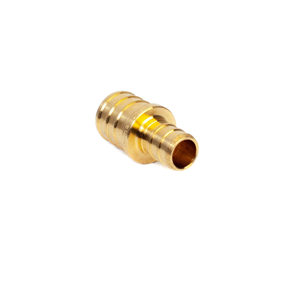 3/4" PEX x 1/2" PEX Brass Coupling