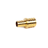 3/4" PEX x 1/2" PEX Brass Coupling
