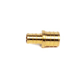 3/4" PEX x 1/2" PEX Brass Coupling