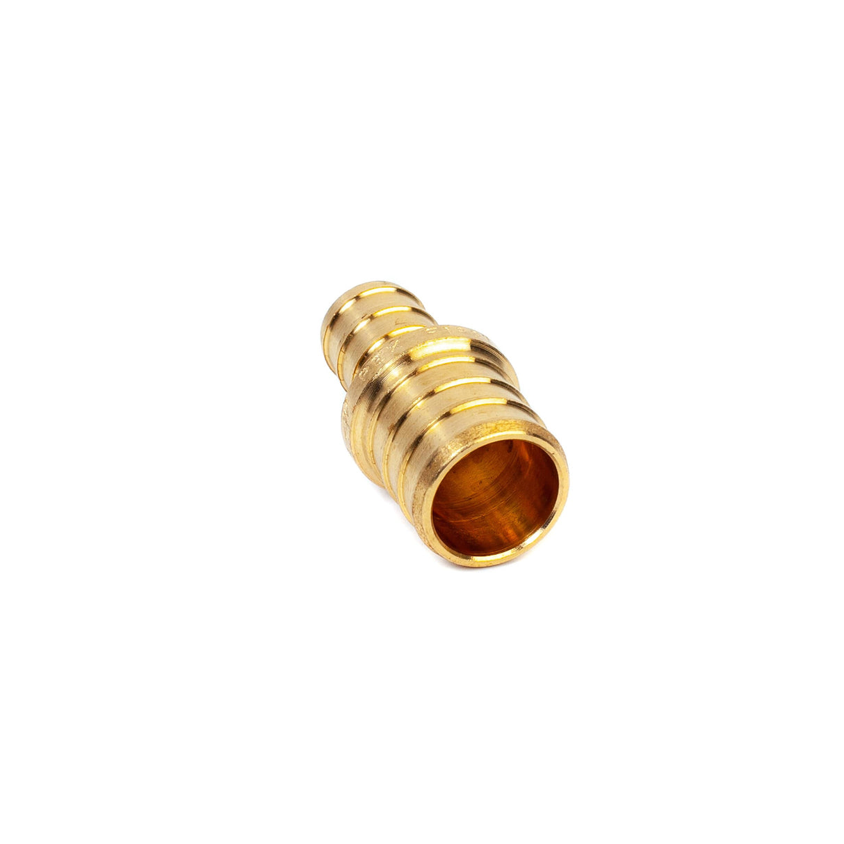3/4" PEX x 1/2" PEX Brass Coupling