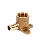 1/2" PEX  x 1/2" FPT Brass 90 Degree Drop Ear Elbow