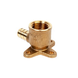 1/2" PEX  x 1/2" FPT Brass 90 Degree Drop Ear Elbow
