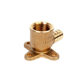 1/2" PEX  x 1/2" FPT Brass 90 Degree Drop Ear Elbow