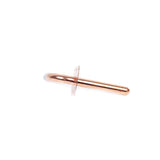 6" x 1/2" PEX Copper Stub-Out 90 Degree Elbow with Flange
