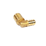 3/4" PEX x 1/2" PEX Brass 90 Degree Reducing Elbow