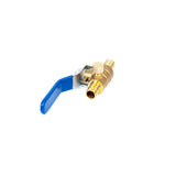 1/2" PEX Brass Ball Valve - with Drain