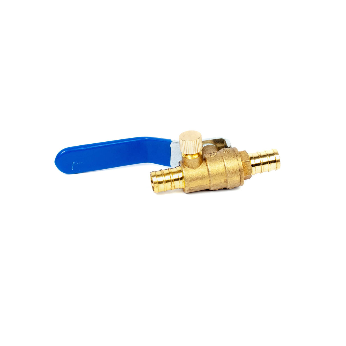 1/2" PEX Brass Ball Valve - with Drain