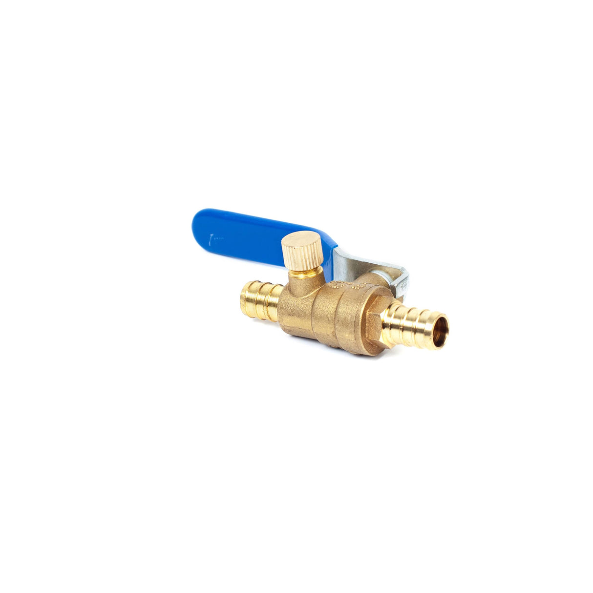 1/2" PEX Brass Ball Valve - with Drain