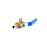 1/2" PEX Brass Ball Valve - with Drain
