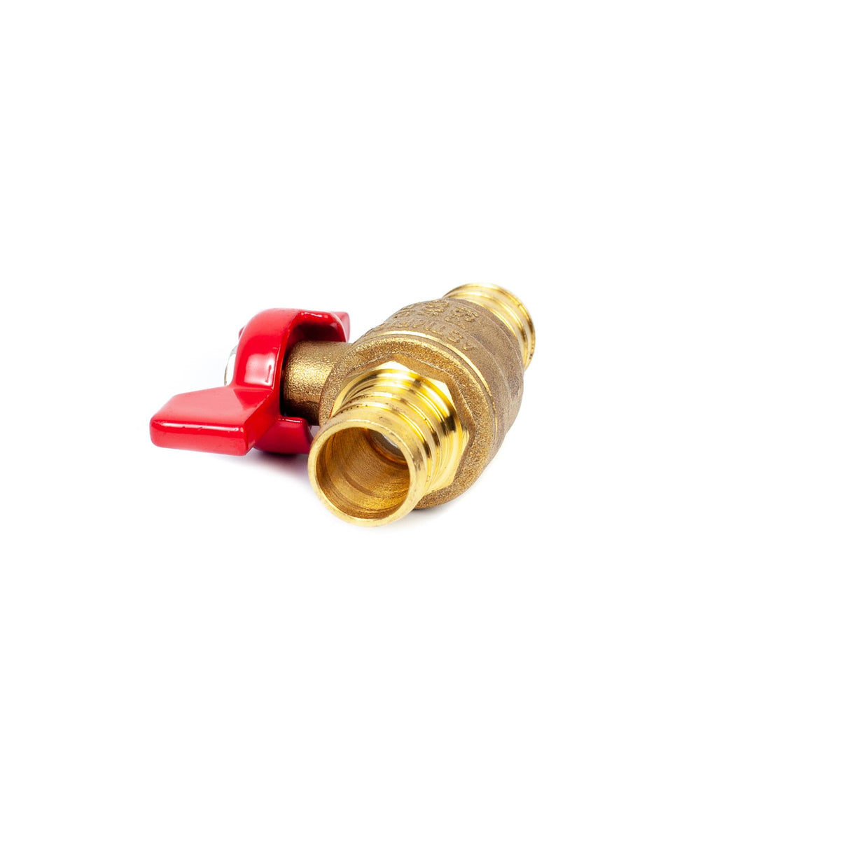3/4" PEX Brass T-Handle Ball Valve