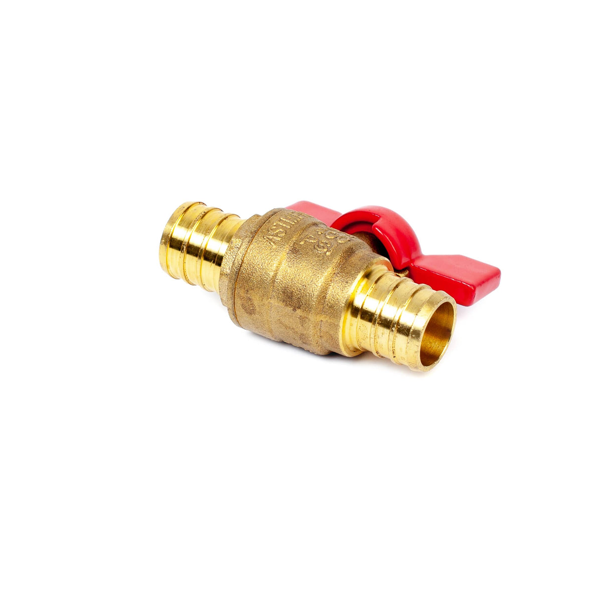 3/4" PEX Brass T-Handle Ball Valve