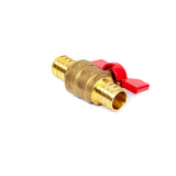 3/4" PEX Brass T-Handle Ball Valve