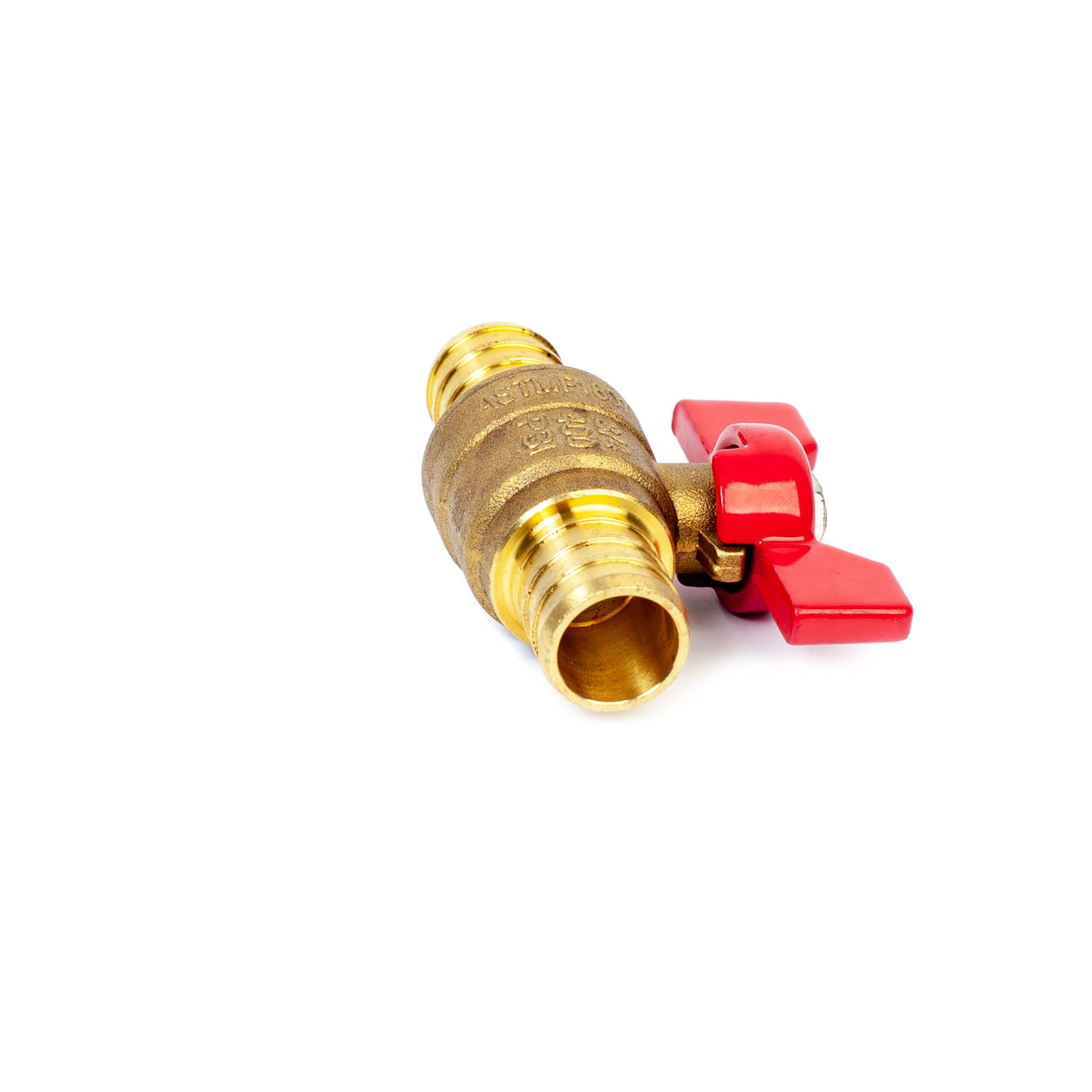 3/4" PEX Brass T-Handle Ball Valve