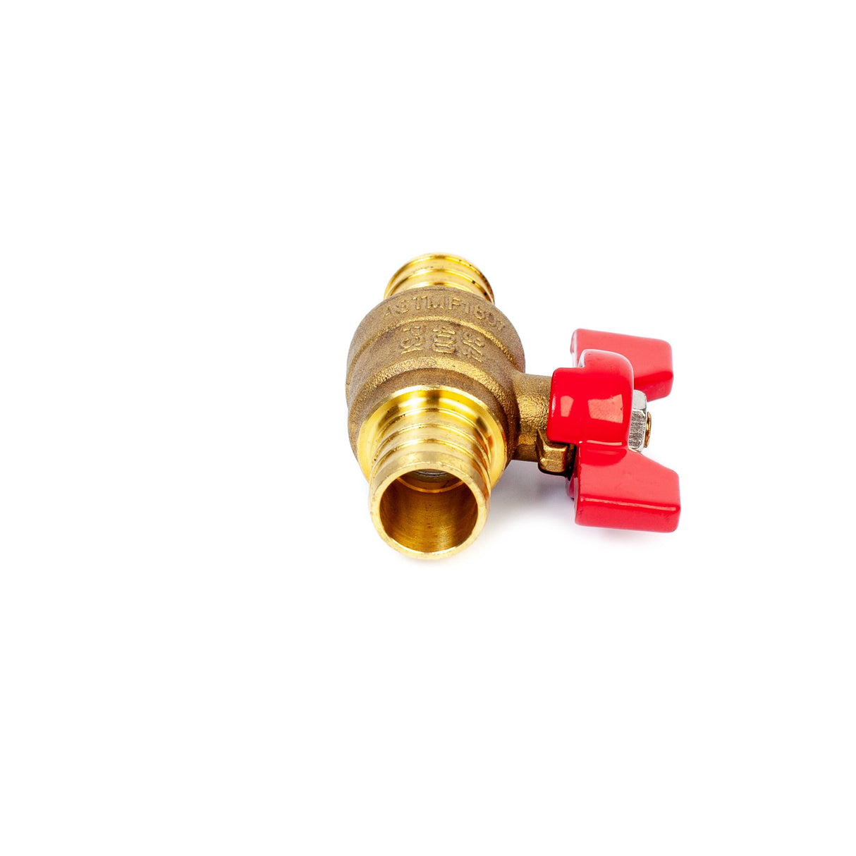 3/4" PEX Brass T-Handle Ball Valve