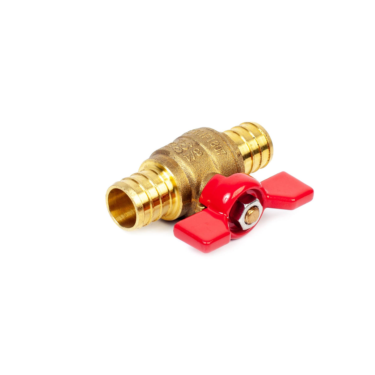 3/4" PEX Brass T-Handle Ball Valve