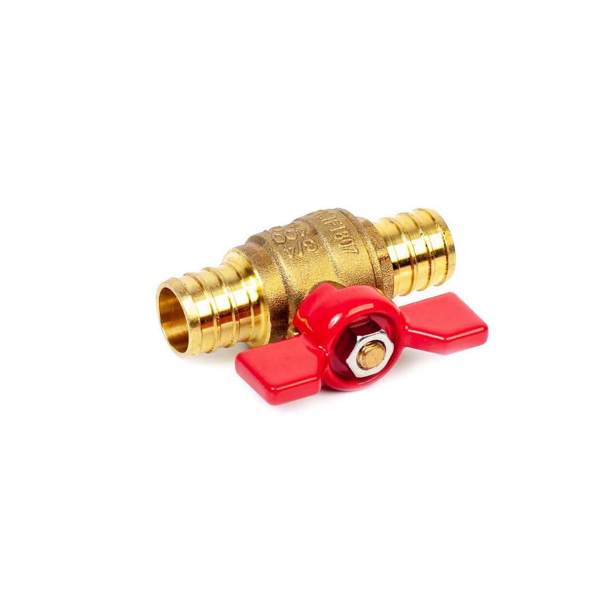 3/4" PEX Brass T-Handle Ball Valve