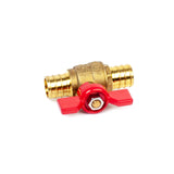 3/4" PEX Brass T-Handle Ball Valve