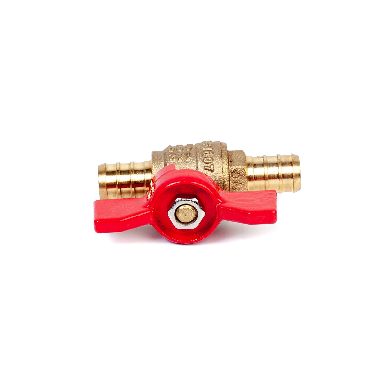1/2" PEX Brass T-Handle Ball Valve