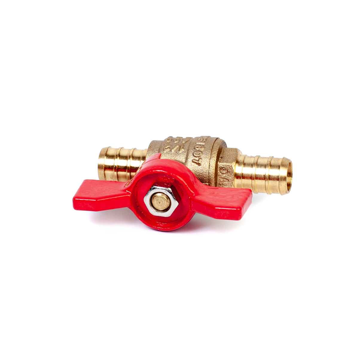 1/2" PEX Brass T-Handle Ball Valve