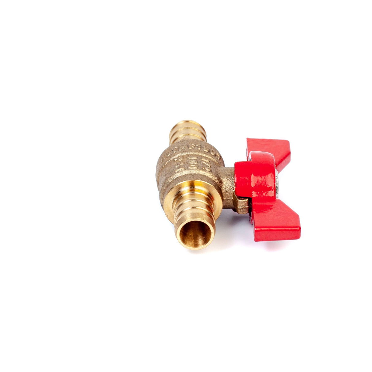 1/2" PEX Brass T-Handle Ball Valve