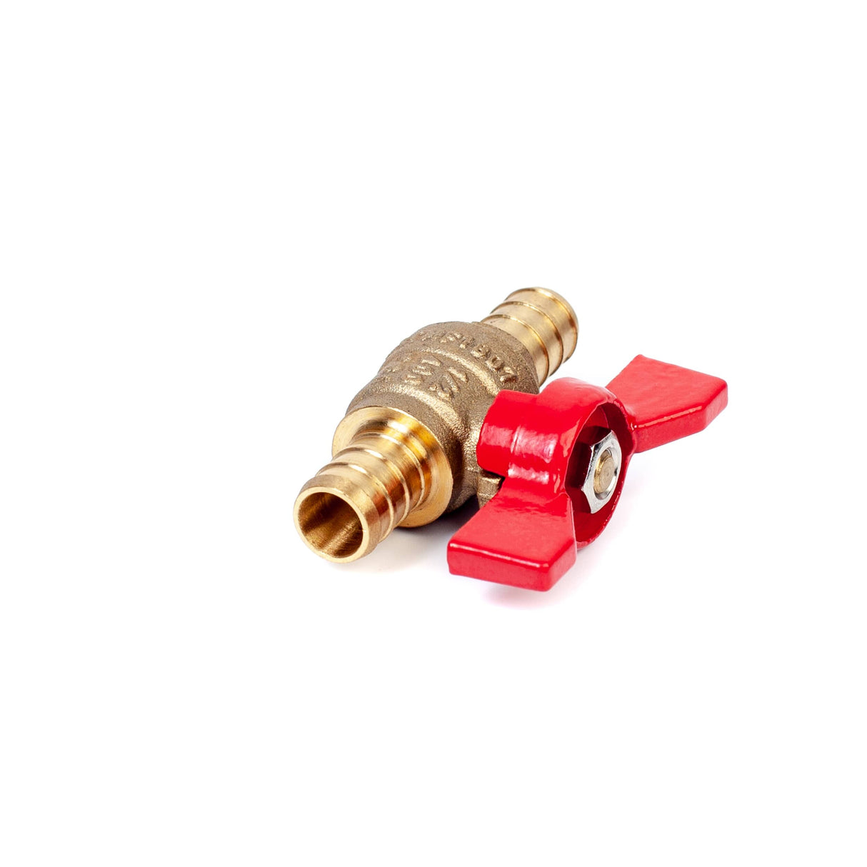 1/2" PEX Brass T-Handle Ball Valve