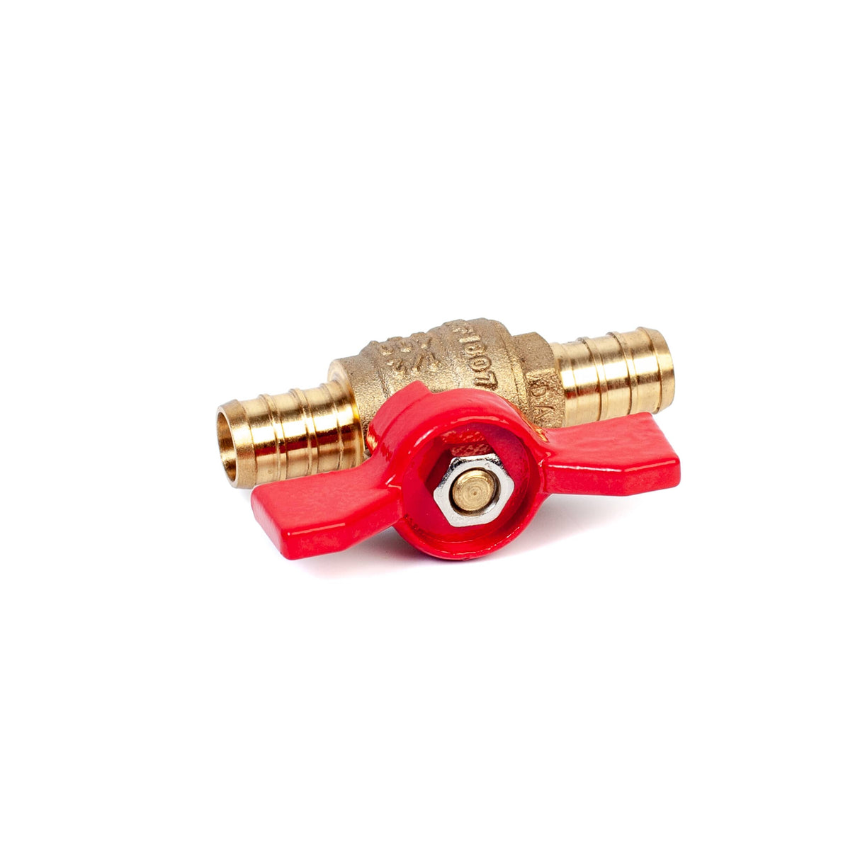 1/2" PEX Brass T-Handle Ball Valve