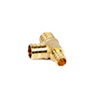 3/4" x 1/2" x 3/4" PEX Brass Tee