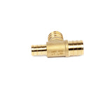 3/4" x 1/2" x 3/4" PEX Brass Tee