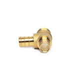 3/4" x 1/2" x 1/2" PEX Brass Tee