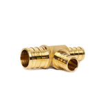 3/4" x 1/2" x 1/2" PEX Brass Tee