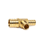 3/4" x 1/2" x 1/2" PEX Brass Tee