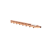 3/4" PEX Inlet x 1/2" PEX Outlet 8 Branch Closed End Manifold