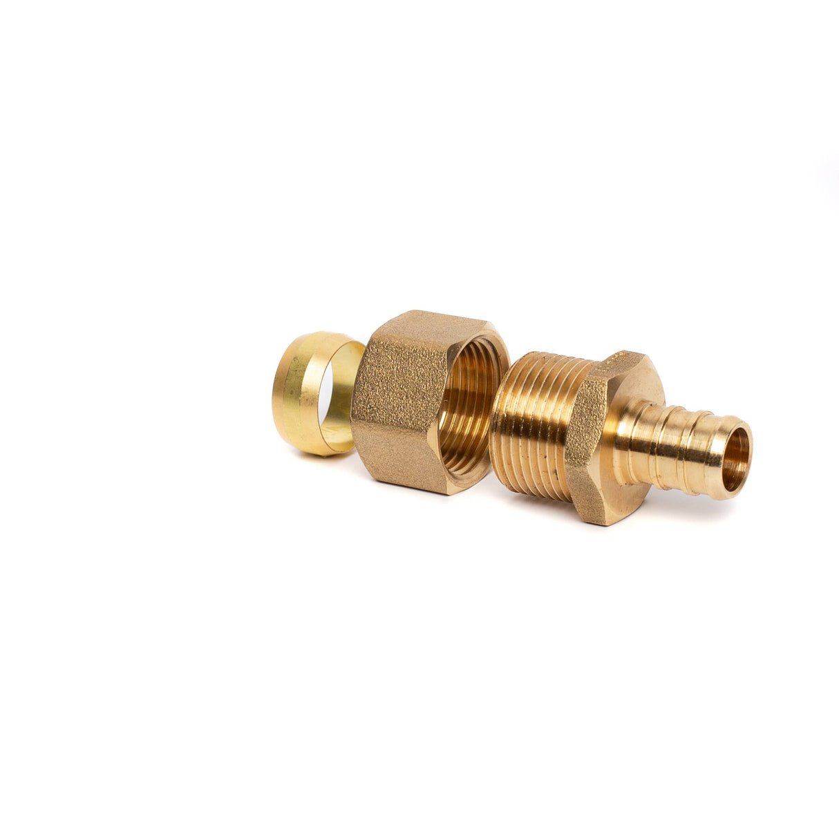 1/2" Comp x 1/2" PEX Transition Coupling