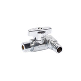 1/2" PEX x 1/2" PEX x 1/4" Compression Icemaker Tee Valve