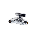 1/2" PEX x 1/2" PEX x 1/4" Compression Icemaker Tee Valve