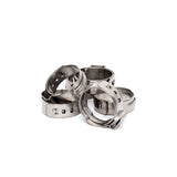 3/4" Stainless Steel Surlok Pipe Clamps - 6 Pack