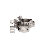 3/4" Stainless Steel Surlok Pipe Clamps - 6 Pack