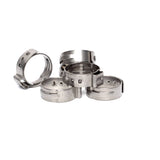 3/4" Stainless Steel Surlok Pipe Clamps - 6 Pack