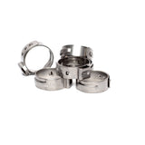 3/4" Stainless Steel Surlok Pipe Clamps - 6 Pack