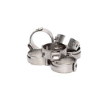 3/4" Stainless Steel Surlok Pipe Clamps - 6 Pack